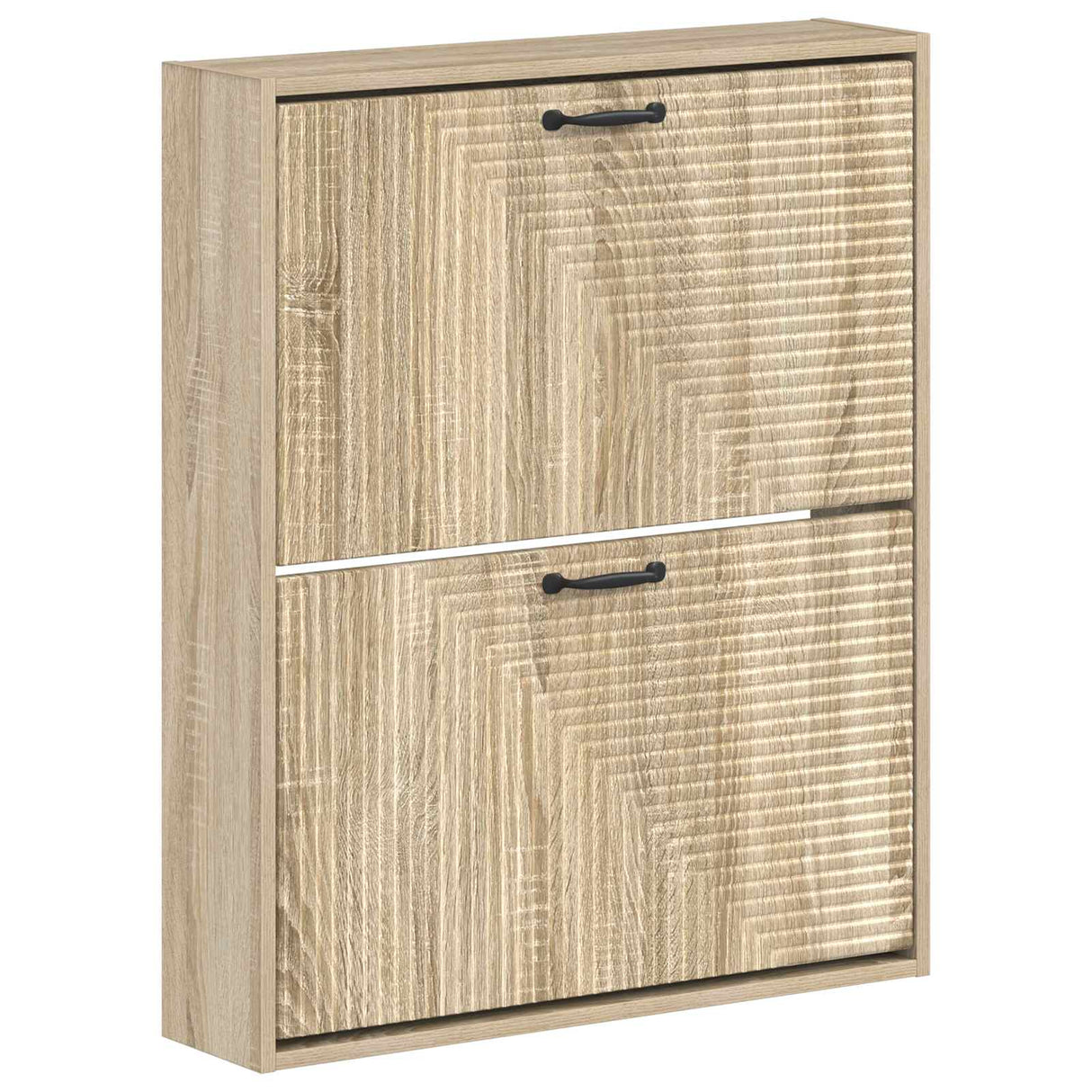 vidaXL Wandgemonteerde Schoenenkast HAARLEM 71 x 17 x 86 cm Wit