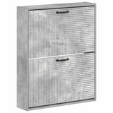 vidaXL Wandgemonteerde Schoenenkast HAARLEM 71 x 17 x 86 cm Wit