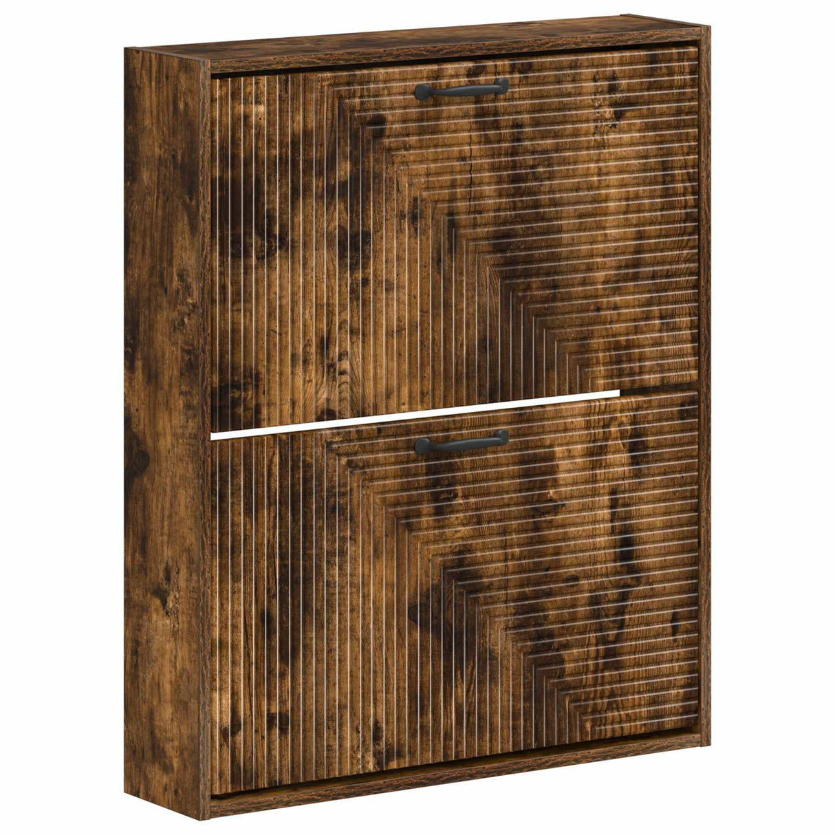 vidaXL Wandgemonteerde Schoenenkast HAARLEM 71 x 17 x 86 cm Wit