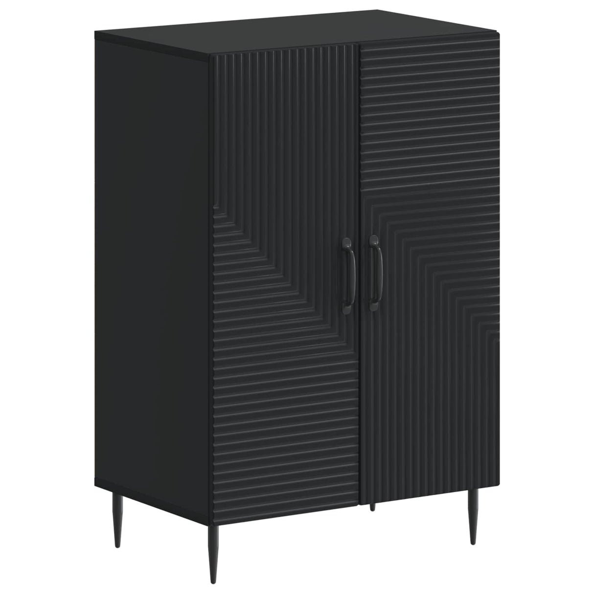 vidaXL Shoe cabinet HAARLEM 59.5 x 39.5 x 89.5 cm Engineered wood White