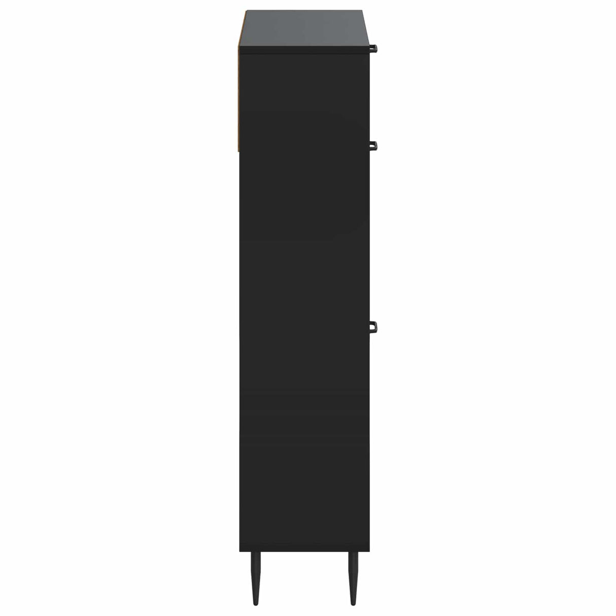 vidaXL Schoenenkast HAARLEM 78 x 24 x 103 cm Bewerkt hout Wit