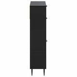 vidaXL Schoenenkast HAARLEM 78 x 24 x 103 cm Bewerkt hout Wit