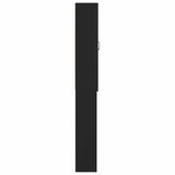 vidaXL Toiletkast HAARLEM Wit 66 x 25,5 x 190 cm Bewerkt hout