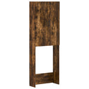 vidaXL Toiletkast HAARLEM Wit 66 x 25,5 x 190 cm Bewerkt hout