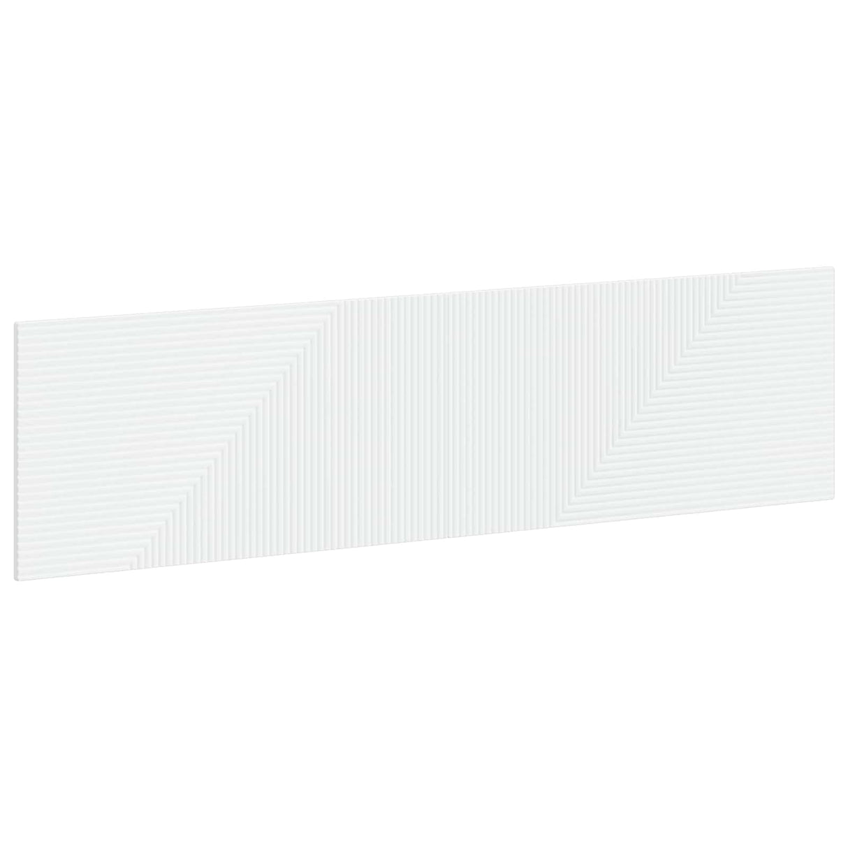 vidaXL Wall-Mounted Headboard HAARLEM White Engineered Wood