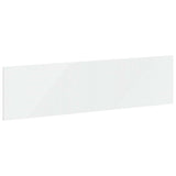 vidaXL Wall-Mounted Headboard HAARLEM White Engineered Wood