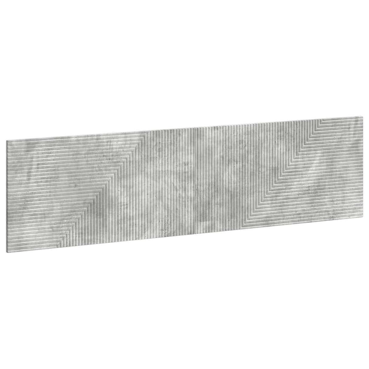 vidaXL Wall-Mounted Headboard HAARLEM White Engineered Wood
