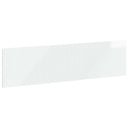 vidaXL Wall-Mounted Headboard HAARLEM White Engineered Wood