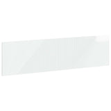 vidaXL Wall-Mounted Headboard HAARLEM White Engineered Wood