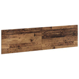 vidaXL Wall-Mounted Headboard HAARLEM White Engineered Wood