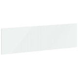 vidaXL Wall-Mounted Headboard HAARLEM White Engineered Wood