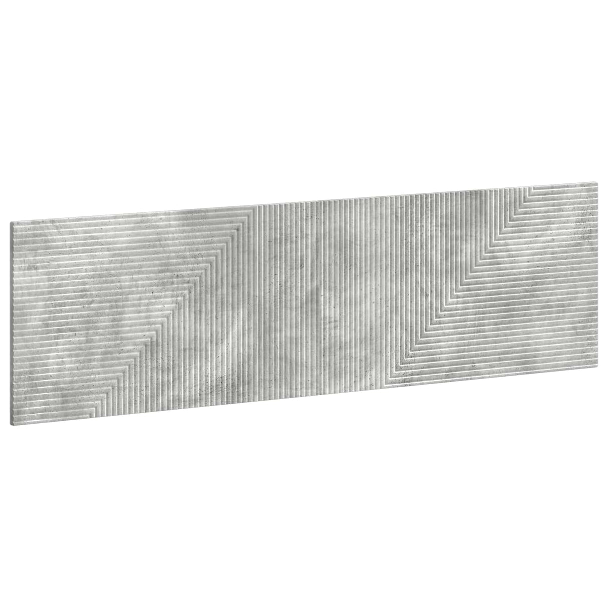 vidaXL Wall-Mounted Headboard HAARLEM White Engineered Wood
