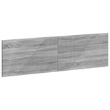 vidaXL Wall-Mounted Headboard HAARLEM White Engineered Wood