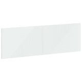 vidaXL Wall-Mounted Headboard HAARLEM White Engineered Wood