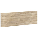 vidaXL Wall-Mounted Headboard HAARLEM White Engineered Wood
