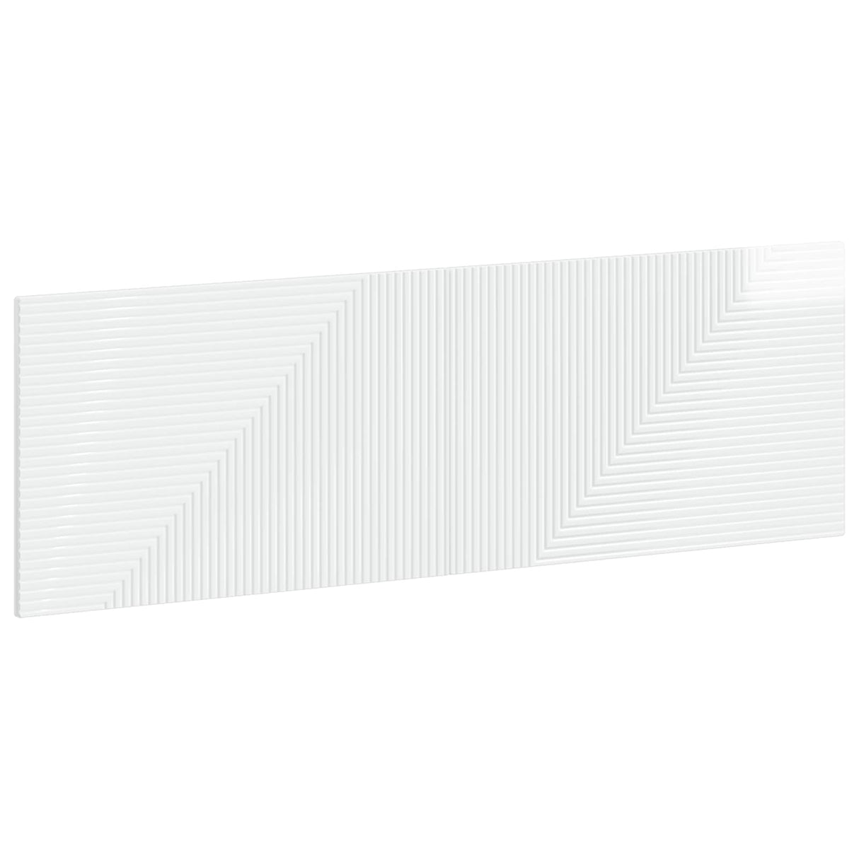 vidaXL Wall-Mounted Headboard HAARLEM White Engineered Wood