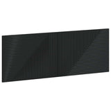 vidaXL Wall-Mounted Headboard HAARLEM White Engineered Wood