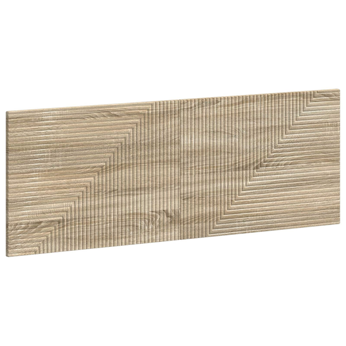 vidaXL Wall-Mounted Headboard HAARLEM White Engineered Wood