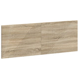 vidaXL Wall-Mounted Headboard HAARLEM White Engineered Wood