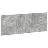 vidaXL Wall-Mounted Headboard HAARLEM White Engineered Wood