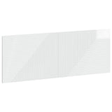 vidaXL Wall-Mounted Headboard HAARLEM White Engineered Wood