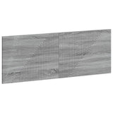 vidaXL Wall-Mounted Headboard HAARLEM White Engineered Wood