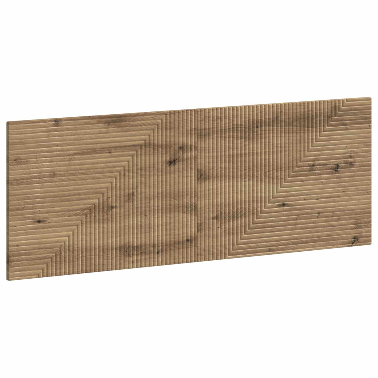 vidaXL Wall-Mounted Headboard HAARLEM White Engineered Wood