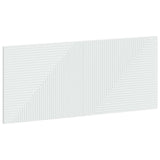 vidaXL Wall-Mounted Headboard HAARLEM White Engineered Wood