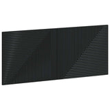 vidaXL Wall-Mounted Headboard HAARLEM White Engineered Wood