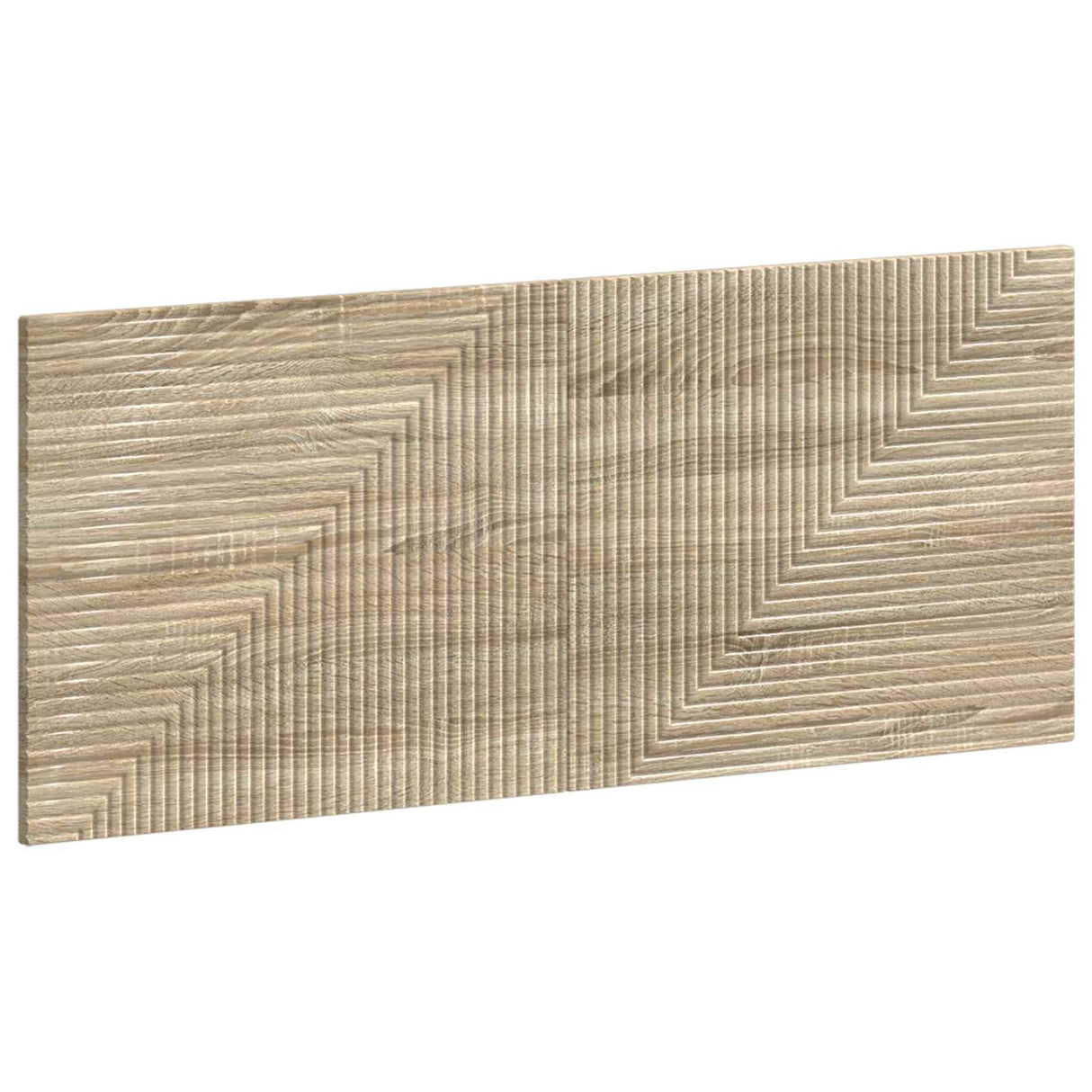 vidaXL Wall-Mounted Headboard HAARLEM White Engineered Wood