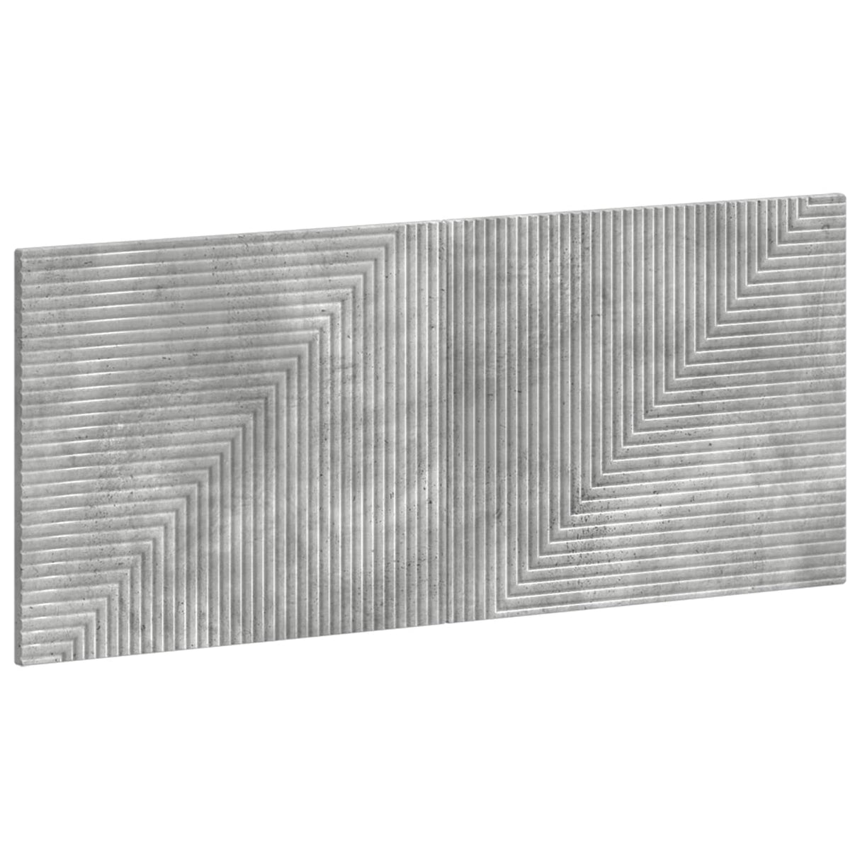 vidaXL Wall-Mounted Headboard HAARLEM White Engineered Wood