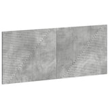 vidaXL Wall-Mounted Headboard HAARLEM White Engineered Wood