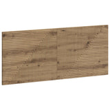 vidaXL Wall-Mounted Headboard HAARLEM White Engineered Wood