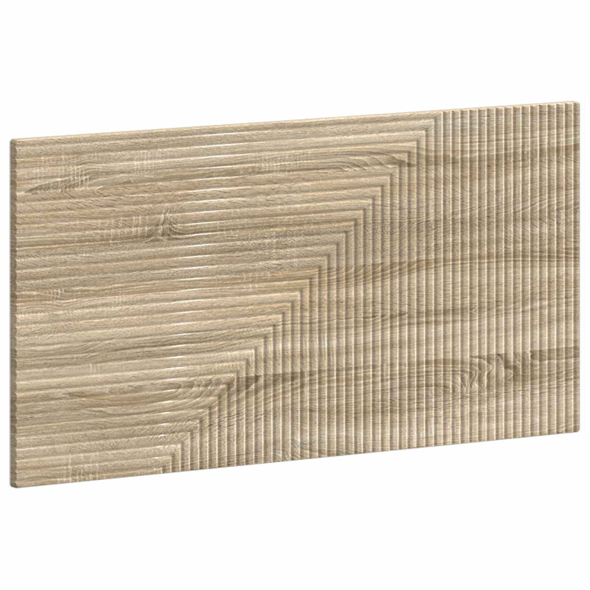 vidaXL Wall-Mounted Headboard HAARLEM White Engineered Wood