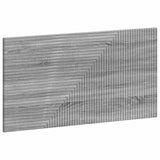 vidaXL Wall-Mounted Headboard HAARLEM White Engineered Wood