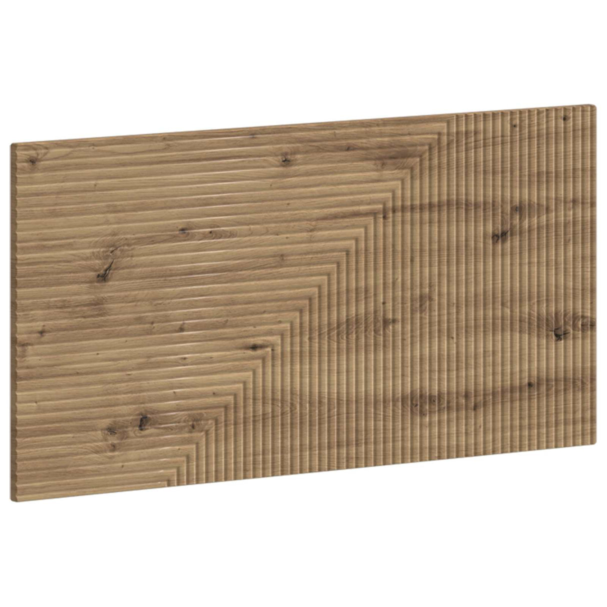 vidaXL Wall-Mounted Headboard HAARLEM White Engineered Wood
