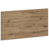 vidaXL Wall-Mounted Headboard HAARLEM White Engineered Wood