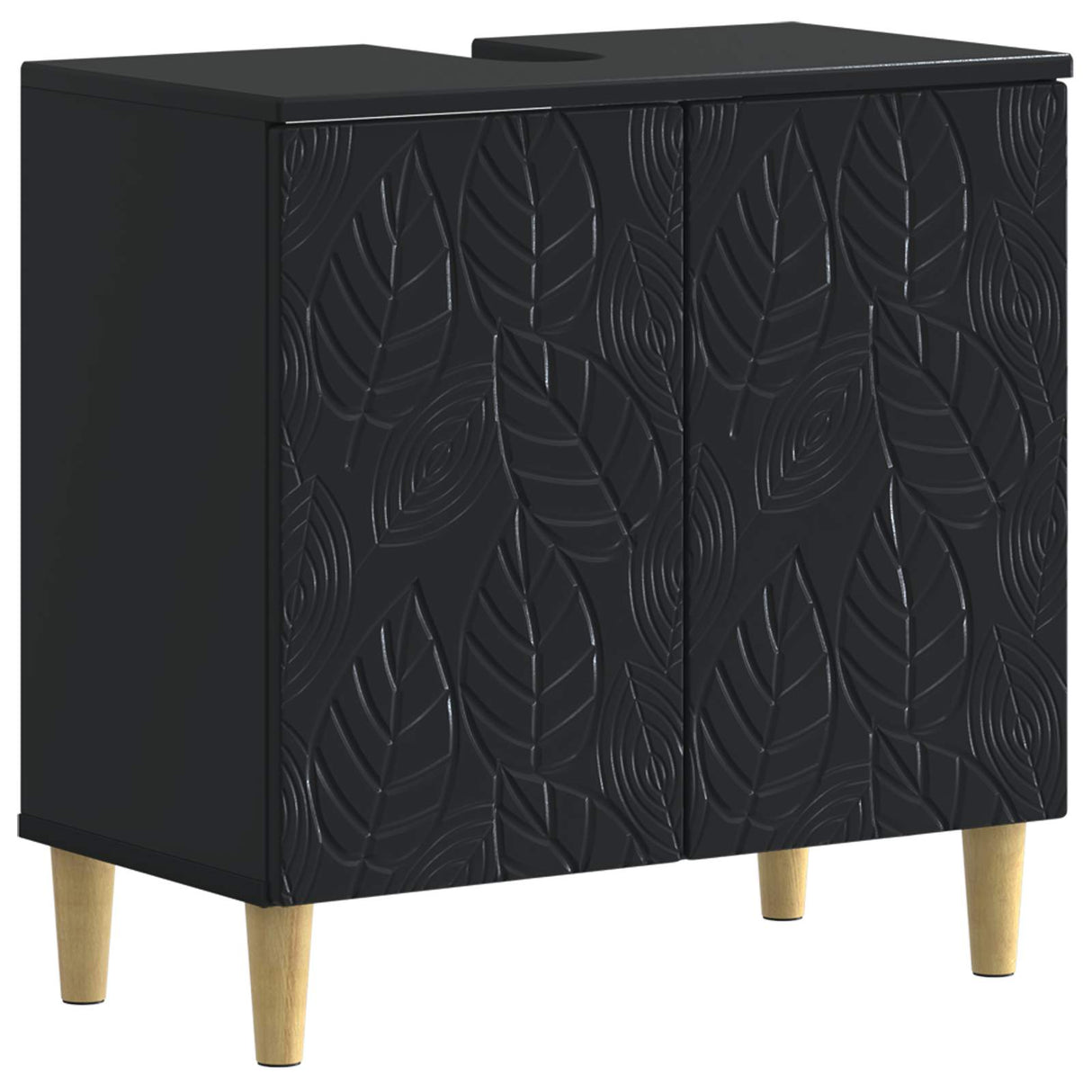 vidaXL Bathroom Vanity Cabinet DELFT White 59.5 x 31.5 x 59 cm