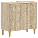 vidaXL Bathroom Vanity Cabinet DELFT White 59.5 x 31.5 x 59 cm