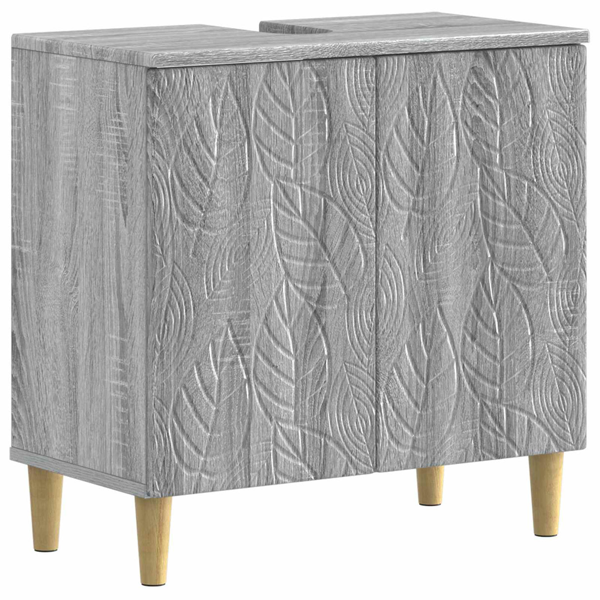 vidaXL Bathroom Vanity Cabinet DELFT White 59.5 x 31.5 x 59 cm