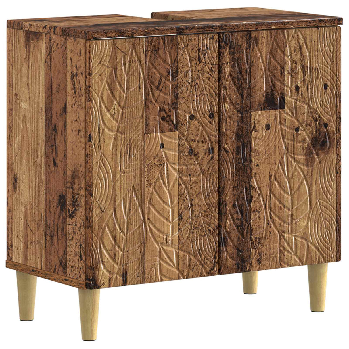 vidaXL Bathroom Vanity Cabinet DELFT White 59.5 x 31.5 x 59 cm