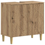 vidaXL Bathroom Vanity Cabinet DELFT White 59.5 x 31.5 x 59 cm