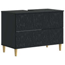 vidaXL Wastafel kabinet voor de badkamer DELFT Wit 82 x 41 x 59 cm
