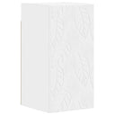 vidaXL Badkamer wandkast DELFT Wit 30 x 31 x 59 cm Bewerkt hout