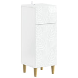 vidaXL Bathroom Storage Cabinet DELFT White 30 x 31 x 80 cm Engineered wood