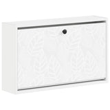 vidaXL Wandgemonteerde Schoenenkast DELFT 71 x 17 x 43 cm Bewerkt hout