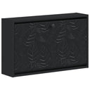 vidaXL Wandgemonteerde Schoenenkast DELFT 71 x 17 x 43 cm Bewerkt hout