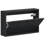 vidaXL Wandgemonteerde Schoenenkast DELFT 71 x 17 x 43 cm Bewerkt hout
