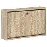 vidaXL Wandgemonteerde Schoenenkast DELFT 71 x 17 x 43 cm Bewerkt hout