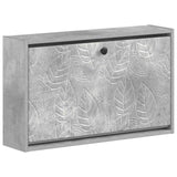 vidaXL Wandgemonteerde Schoenenkast DELFT 71 x 17 x 43 cm Bewerkt hout